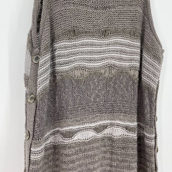 3.1 Phillip Lim tan crochet knit  sleeveless top - Picture 13 of 15